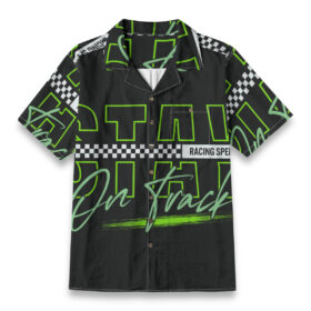 Corner Cypher Loose Motion Hawaiian Shirt