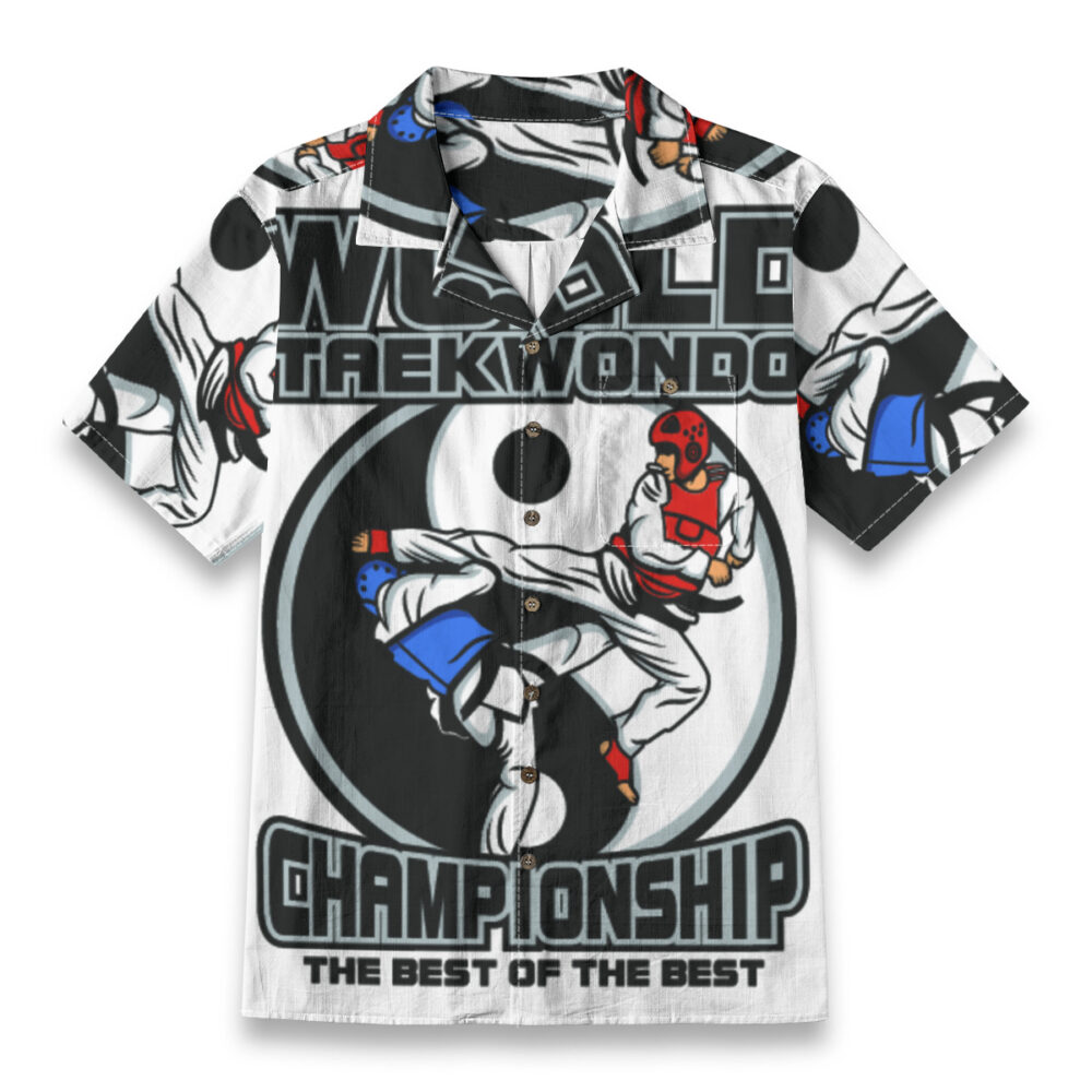 City Outline Summer Presence Hawaiian Shirt